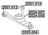 ASVA 2024-007 Track Control Arm